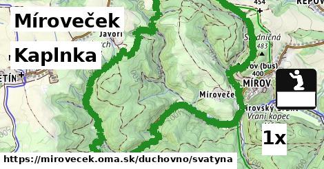 kaplnka v Míroveček