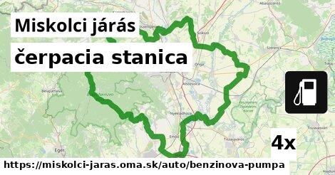 čerpacia stanica, Miskolci járás