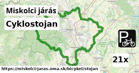 Cyklostojan, Miskolci járás