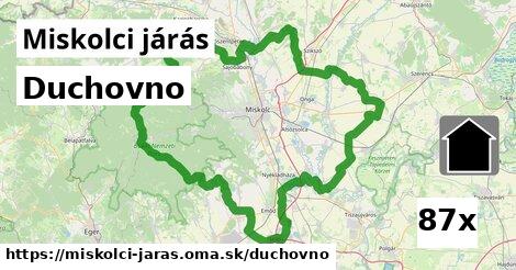 duchovno v Miskolci járás