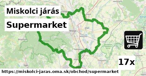 Supermarket, Miskolci járás