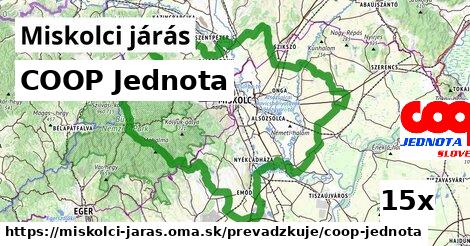 COOP Jednota v Miskolci járás