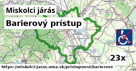 Barierový prístup, Miskolci járás