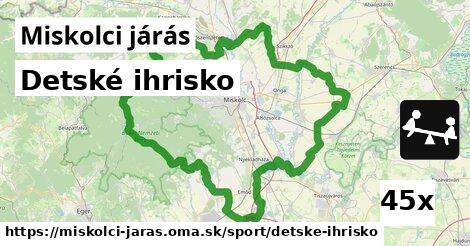 Detské ihrisko, Miskolci járás