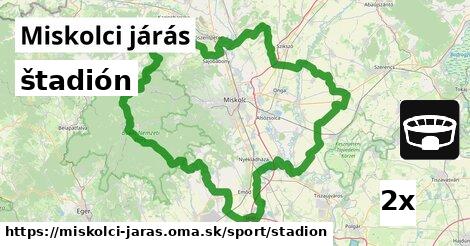 štadión, Miskolci járás