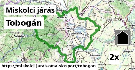 tobogán v Miskolci járás