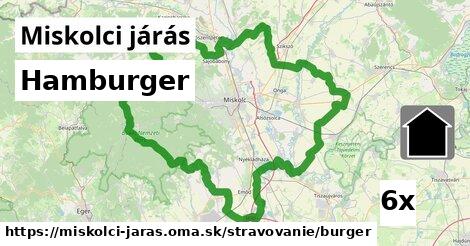 hamburger v Miskolci járás