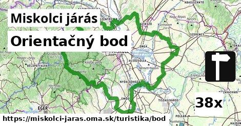 Orientačný bod, Miskolci járás