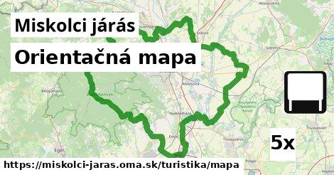 Orientačná mapa, Miskolci járás