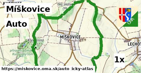 auto v Míškovice