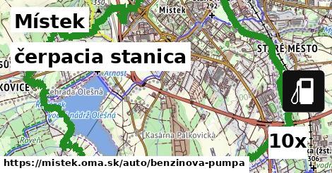 čerpacia stanica v Místek