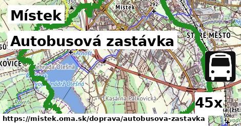 Autobusová zastávka, Místek