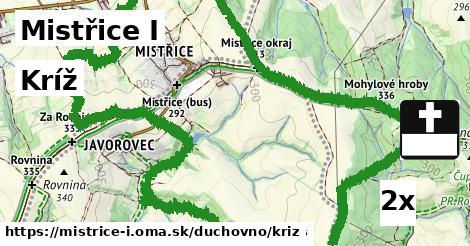 Kríž, Mistřice I