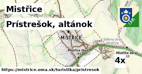 Prístrešok, altánok, Mistřice