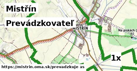 prevádzkovateľ v Mistřín