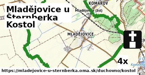 kostol v Mladějovice u Šternberka