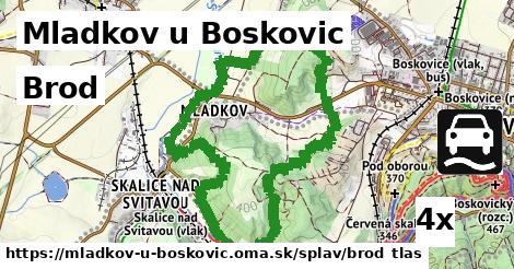 Brod, Mladkov u Boskovic