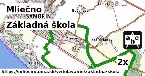 Základná škola, Mliečno