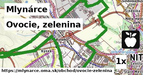 Ovocie, zelenina, Mlynárce