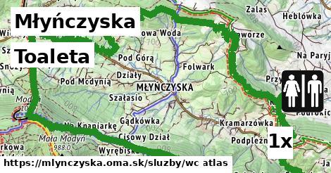 toaleta v Młyńczyska