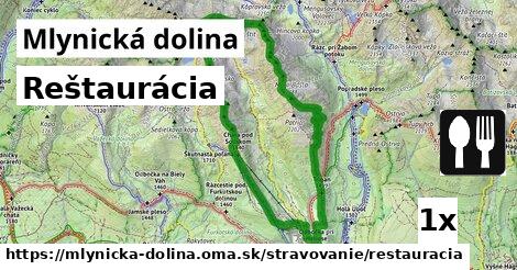 Reštaurácia, Mlynická dolina