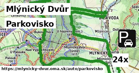 Parkovisko, Mlýnický Dvůr