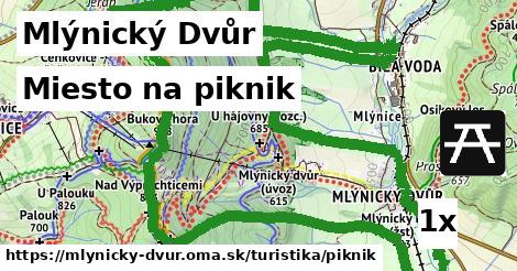 Miesto na piknik, Mlýnický Dvůr