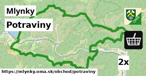 Potraviny, Mlynky