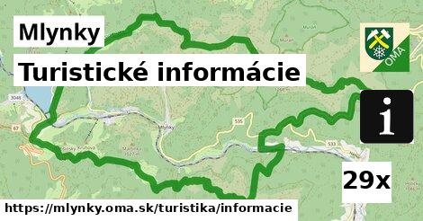 Turistické informácie, Mlynky