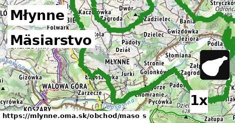 mäsiarstvo v Młynne