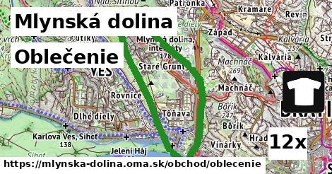 oblečenie v Mlynská dolina