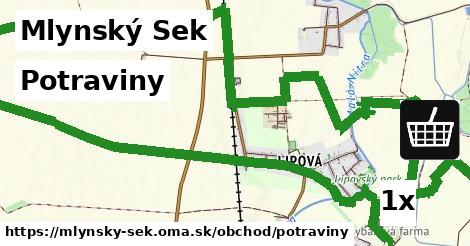 Potraviny, Mlynský Sek