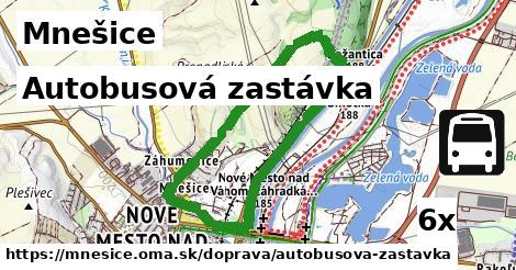 Autobusová zastávka, Mnešice