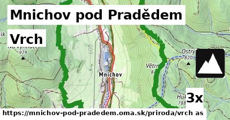 vrch v Mnichov pod Pradědem