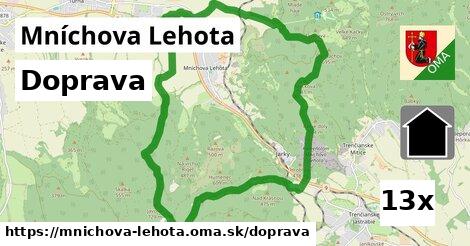 doprava v Mníchova Lehota