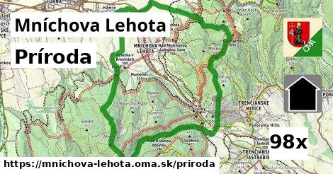 príroda v Mníchova Lehota