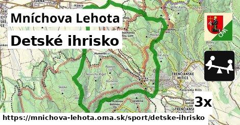 Detské ihrisko, Mníchova Lehota