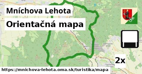 Orientačná mapa, Mníchova Lehota