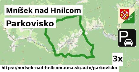 Parkovisko, Mníšek nad Hnilcom