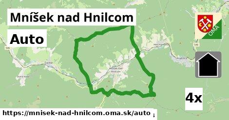 auto v Mníšek nad Hnilcom