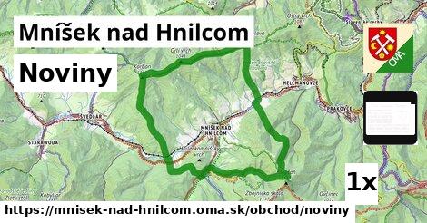 noviny v Mníšek nad Hnilcom