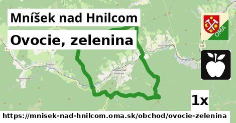 Ovocie, zelenina, Mníšek nad Hnilcom