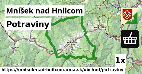 Potraviny, Mníšek nad Hnilcom