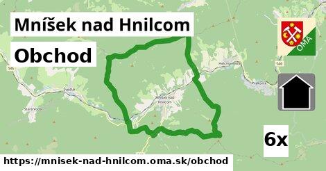 obchod v Mníšek nad Hnilcom