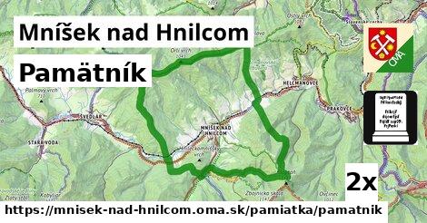 Pamätník, Mníšek nad Hnilcom