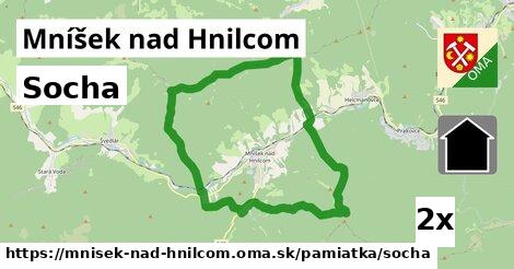 Socha, Mníšek nad Hnilcom