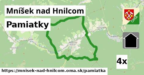 pamiatky v Mníšek nad Hnilcom