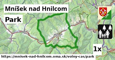 Park, Mníšek nad Hnilcom