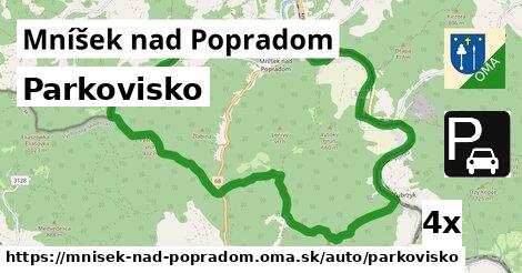 Parkovisko, Mníšek nad Popradom