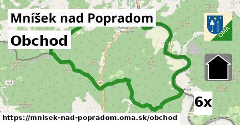 obchod v Mníšek nad Popradom